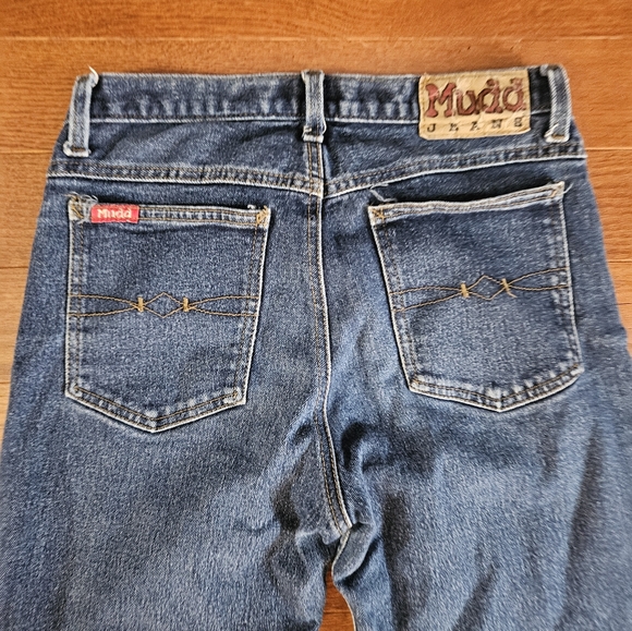 90s Y2k Womens Juniors mudd bootcut straight jean. 27 or 28 - Picture 8 of 11